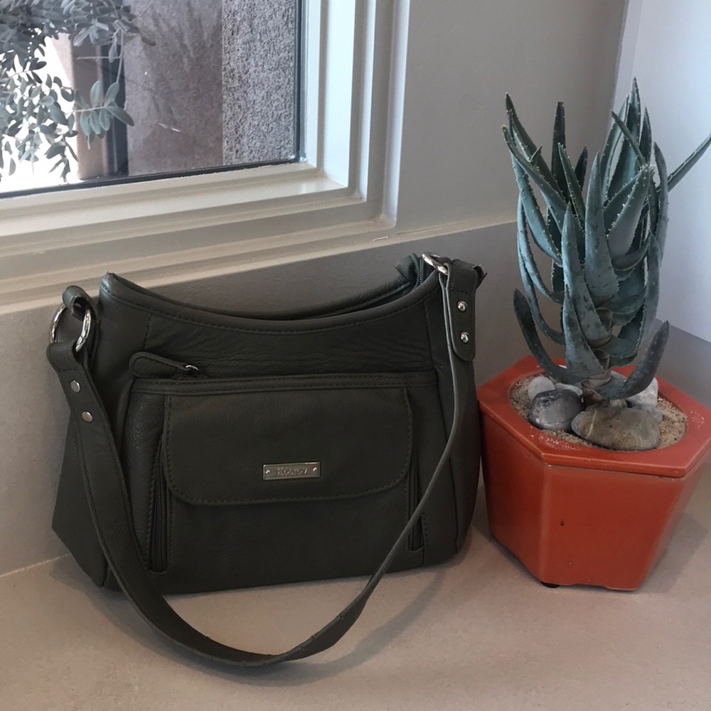 Small green purse